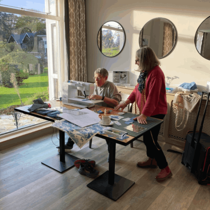 Quilting Workshop | Budock Vean Hotel | Cornwall | UK