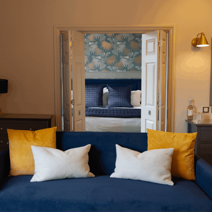 Bedroom at Budock Vean Hotel | Cornwall | UK